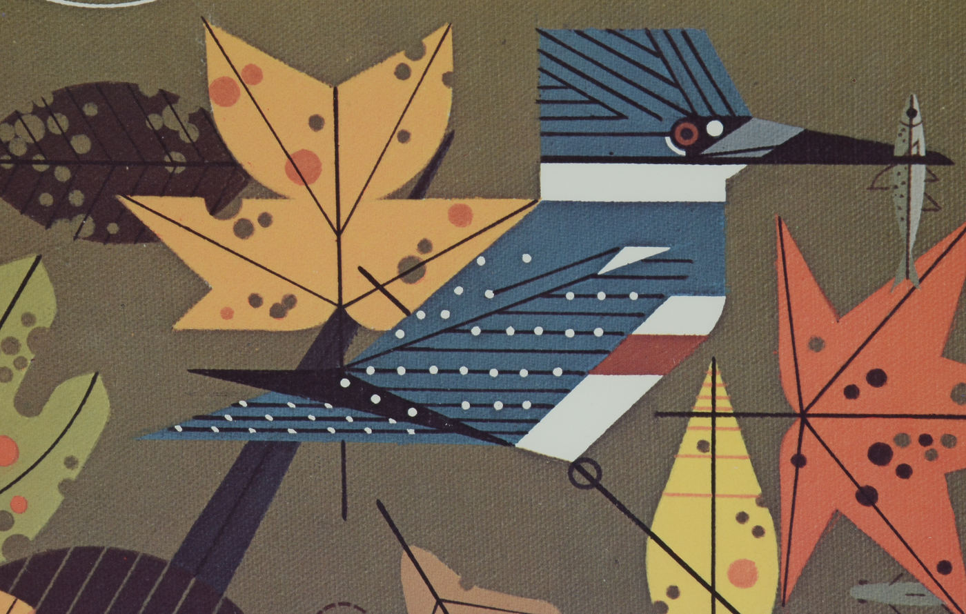 1970 Poster for Cincinnati Nature Center Designed by Charley Harper