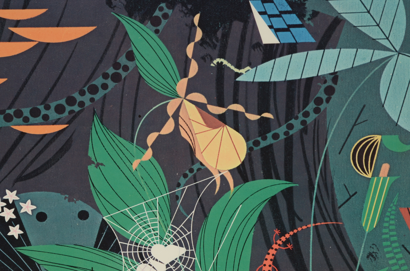 1977 Poster for Cincinnati Nature Center Designed by Charley Harper