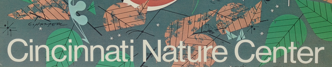 1977 Poster for Cincinnati Nature Center Designed by Charley Harper