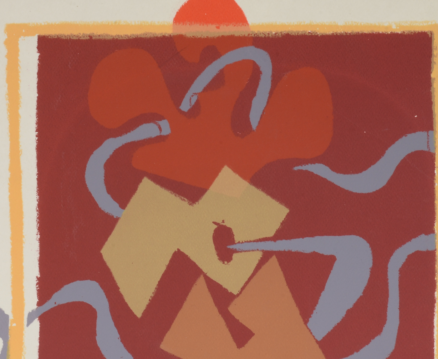 Janett Jamison 2007 Limited Edition Serigraph "Shape Development"