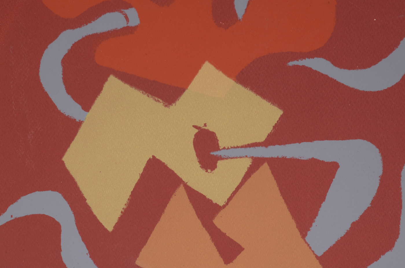 Janett Jamison 2007 Limited Edition Serigraph "Shape Development"