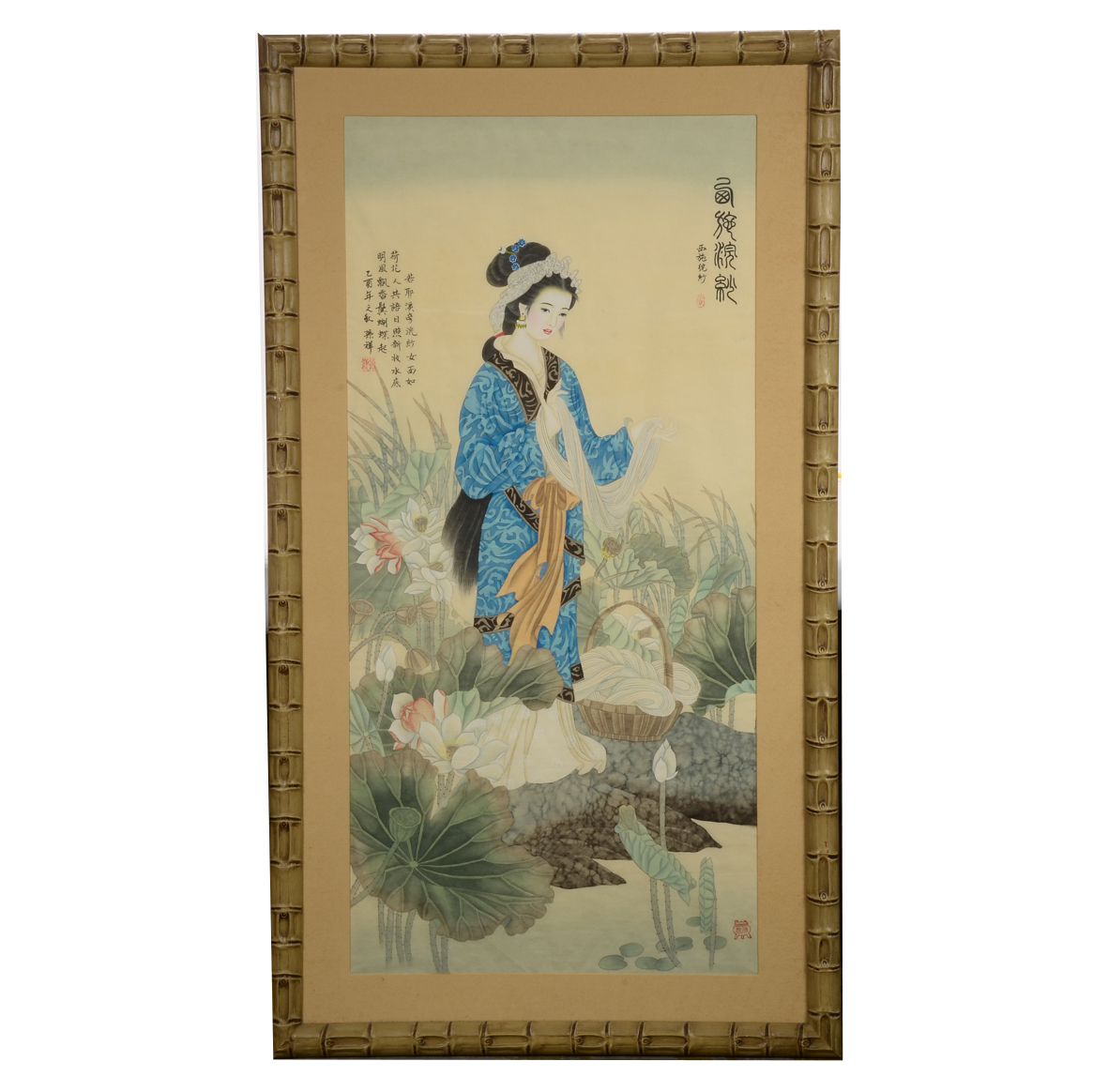 Contemporary Original Chinese Gouache Painting on Paper