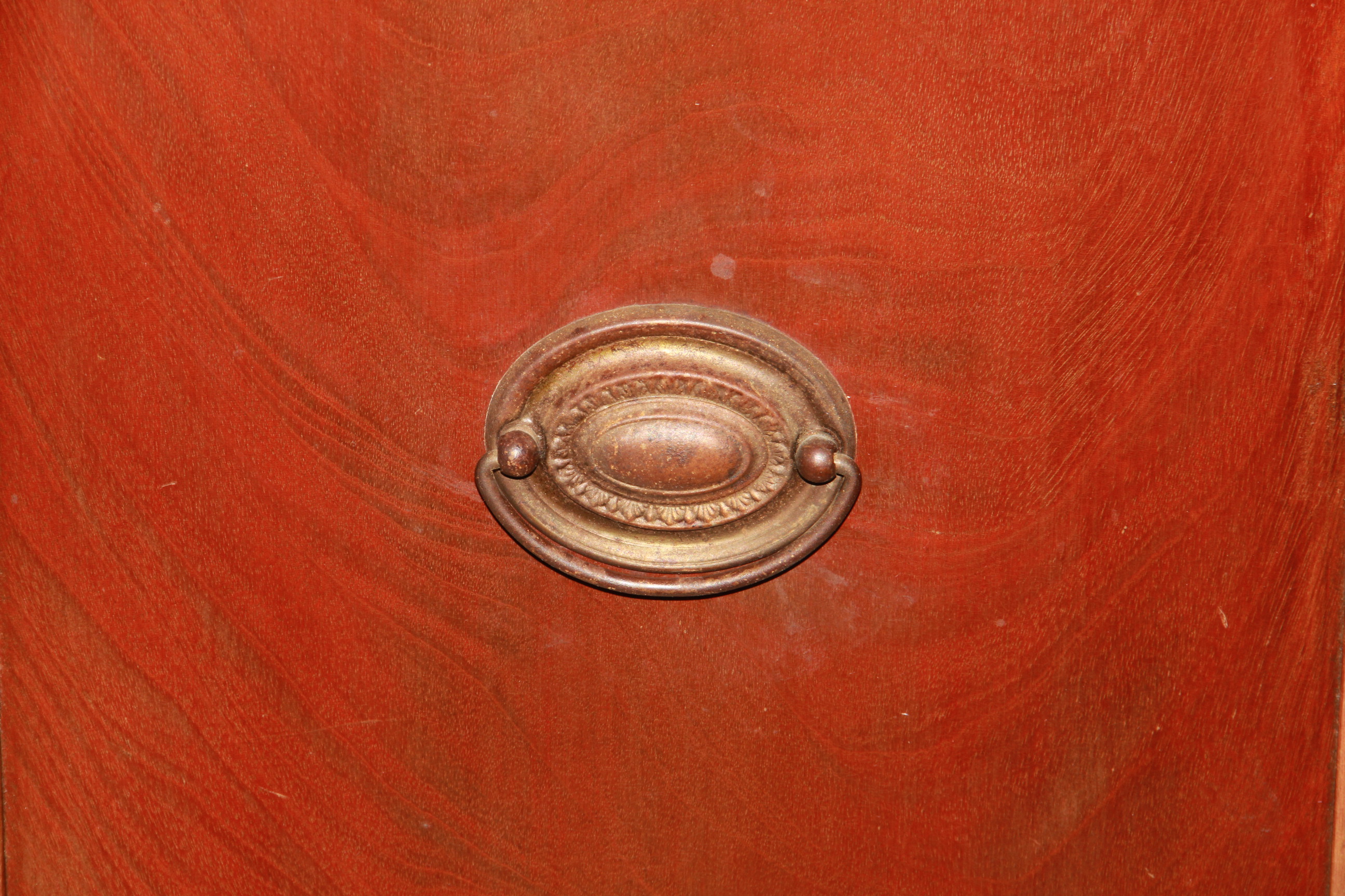 Vintage Mahogany Corner Cabinet