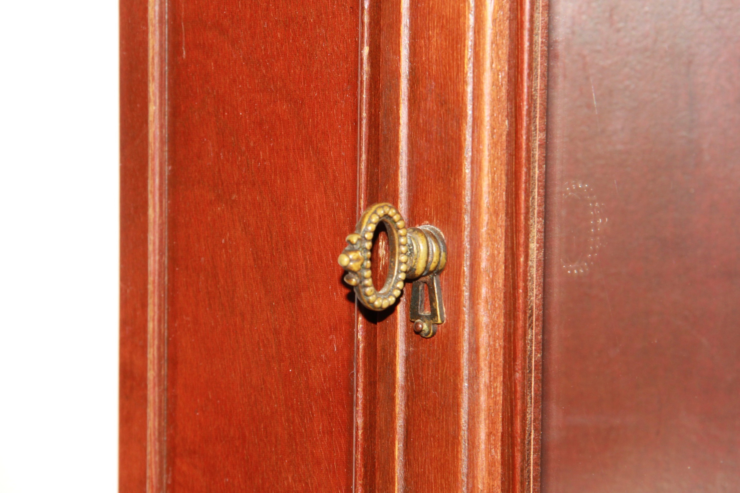 Vintage Mahogany Corner Cabinet