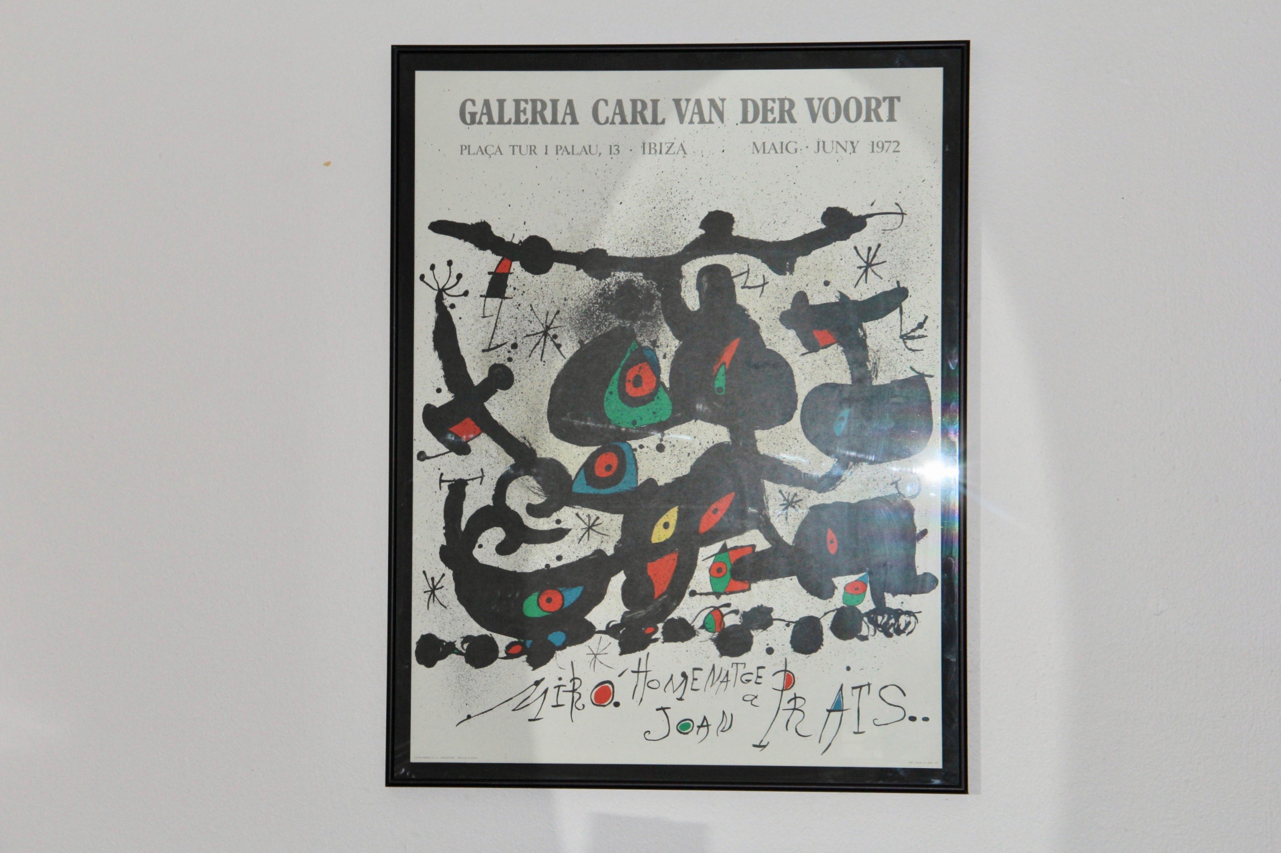 Joan Miro Offset Lithographs of Original Exhibition Posters