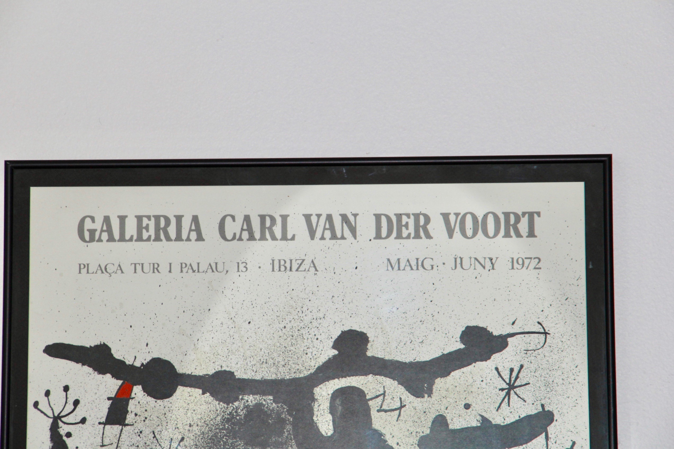 Joan Miro Offset Lithographs of Original Exhibition Posters