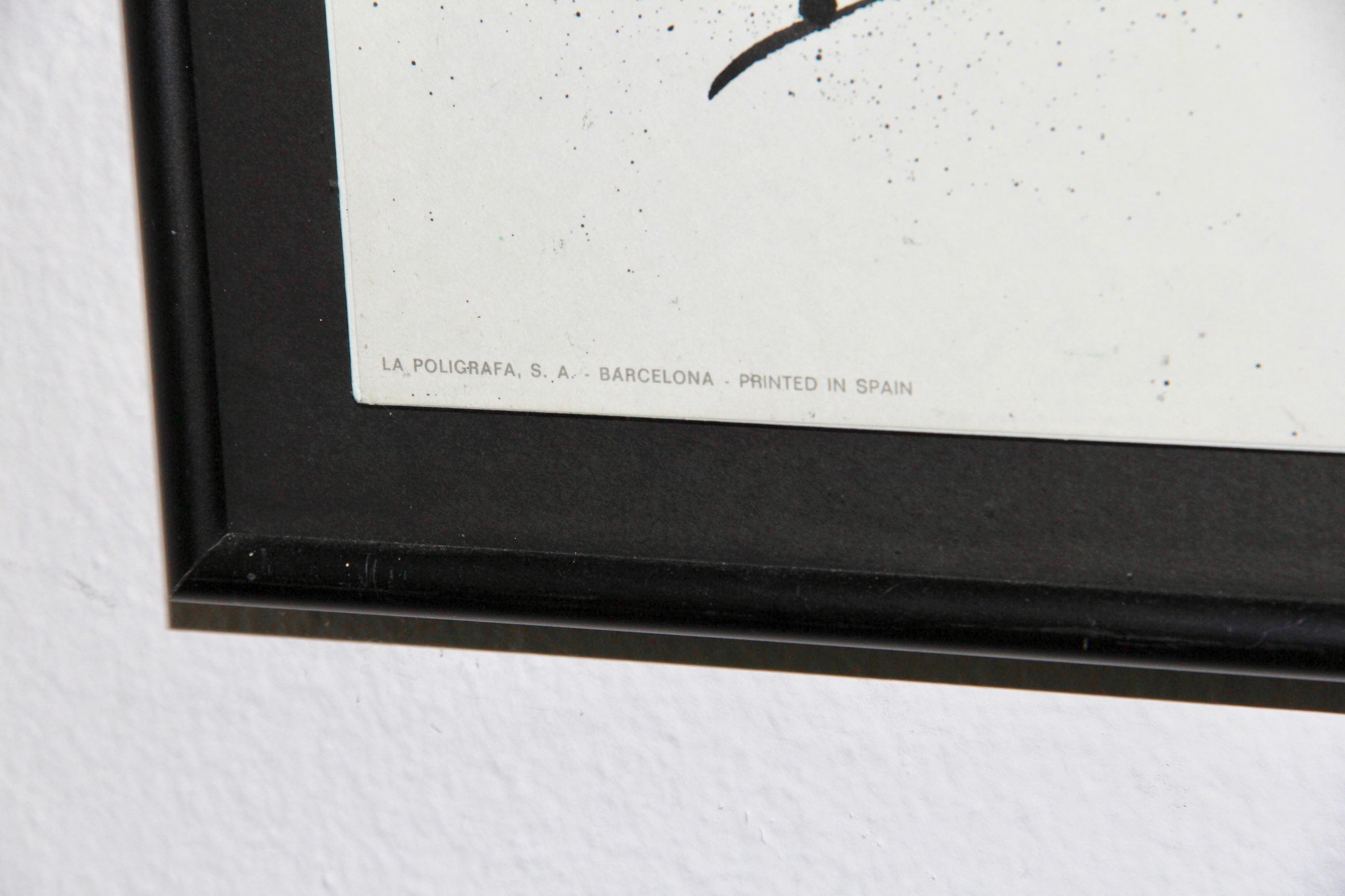 Joan Miro Offset Lithographs of Original Exhibition Posters