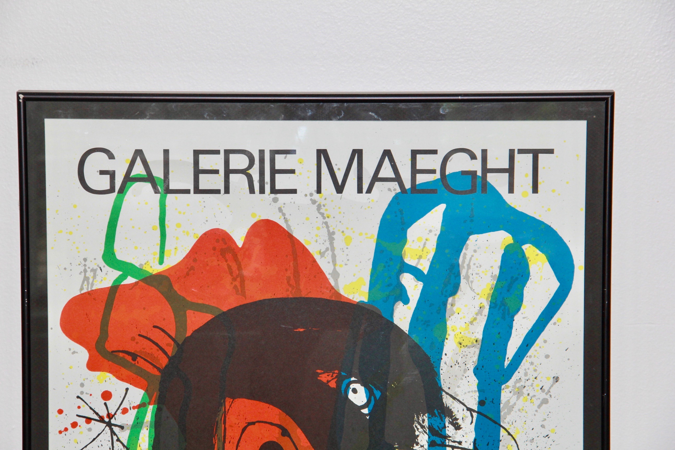 Joan Miro Offset Lithographs of Original Exhibition Posters