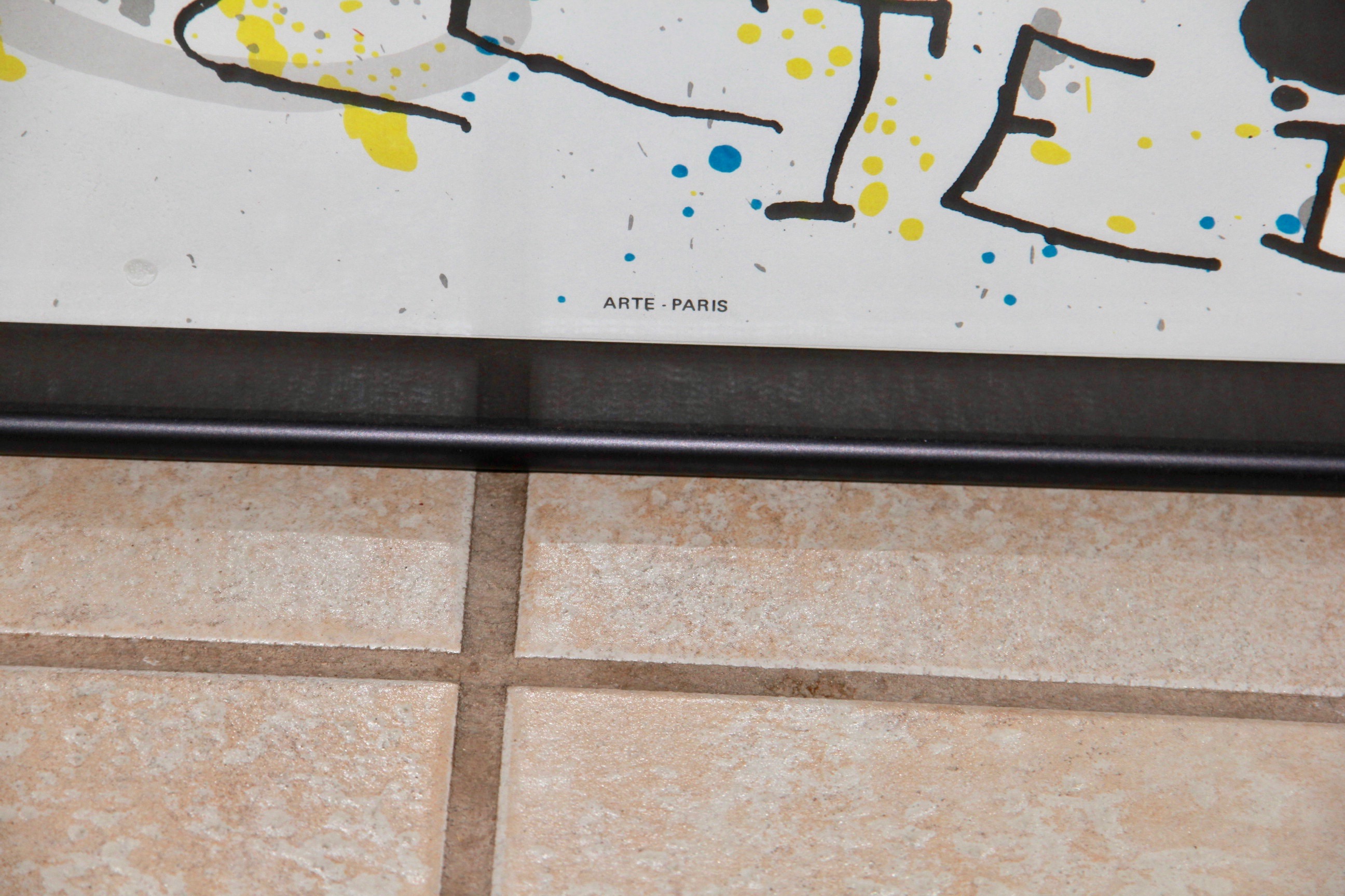 Joan Miro Offset Lithographs of Original Exhibition Posters