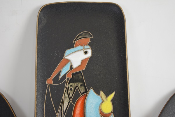 German Rusha Decorative Wall Plates