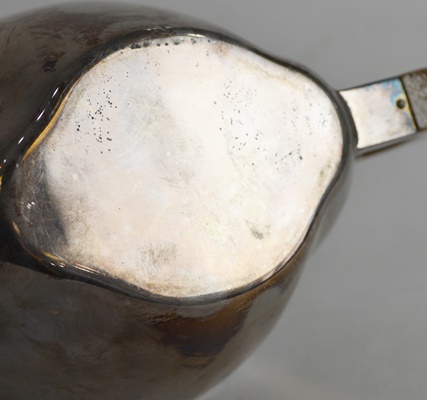 Silver Plated Lobed Cream and Sugar Set