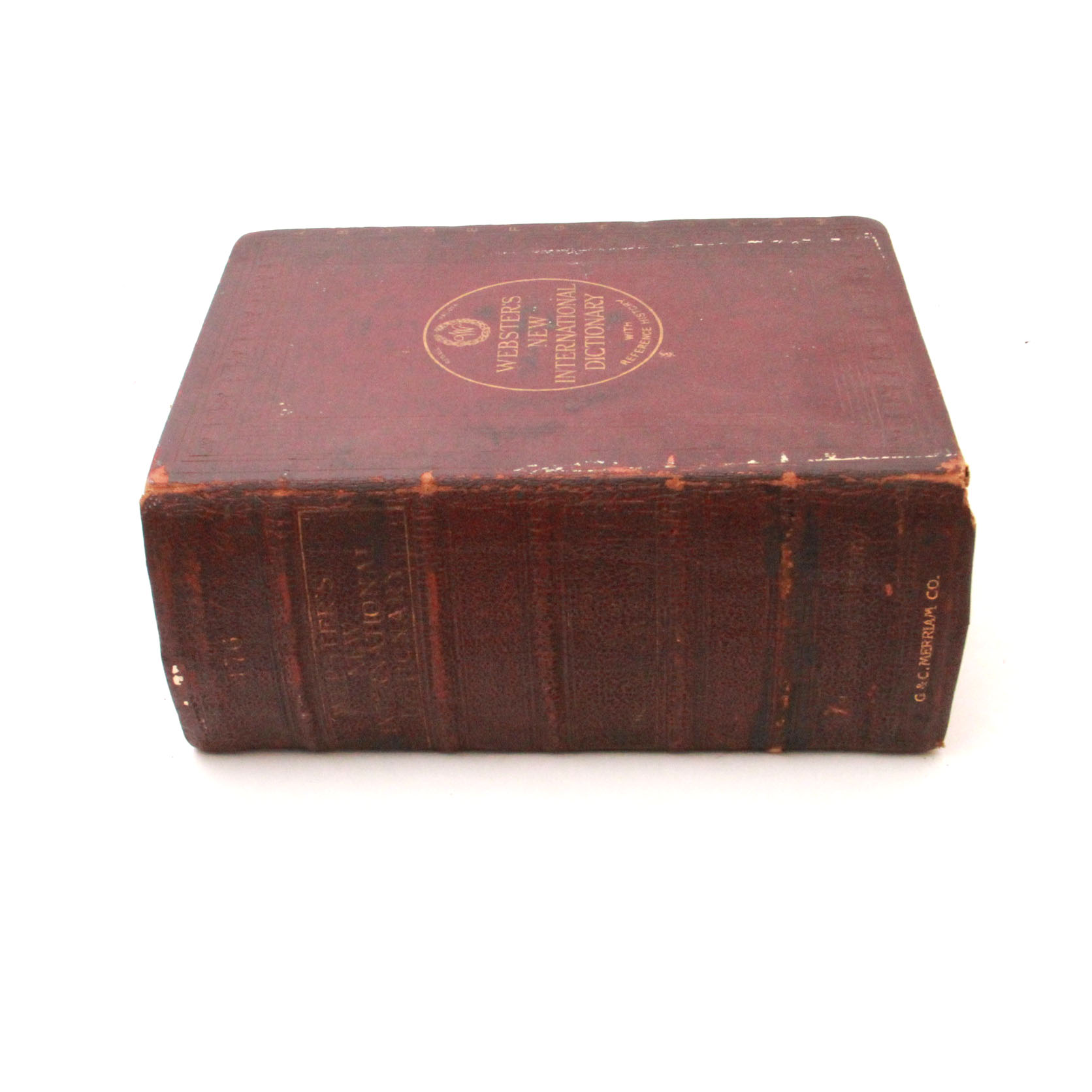 1923 Webster Dictionary From the U.S. Senate Library