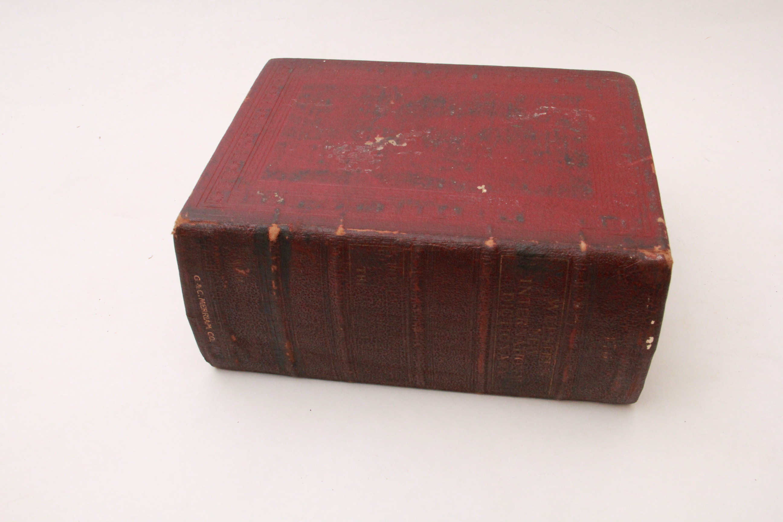 1923 Webster Dictionary From the U.S. Senate Library