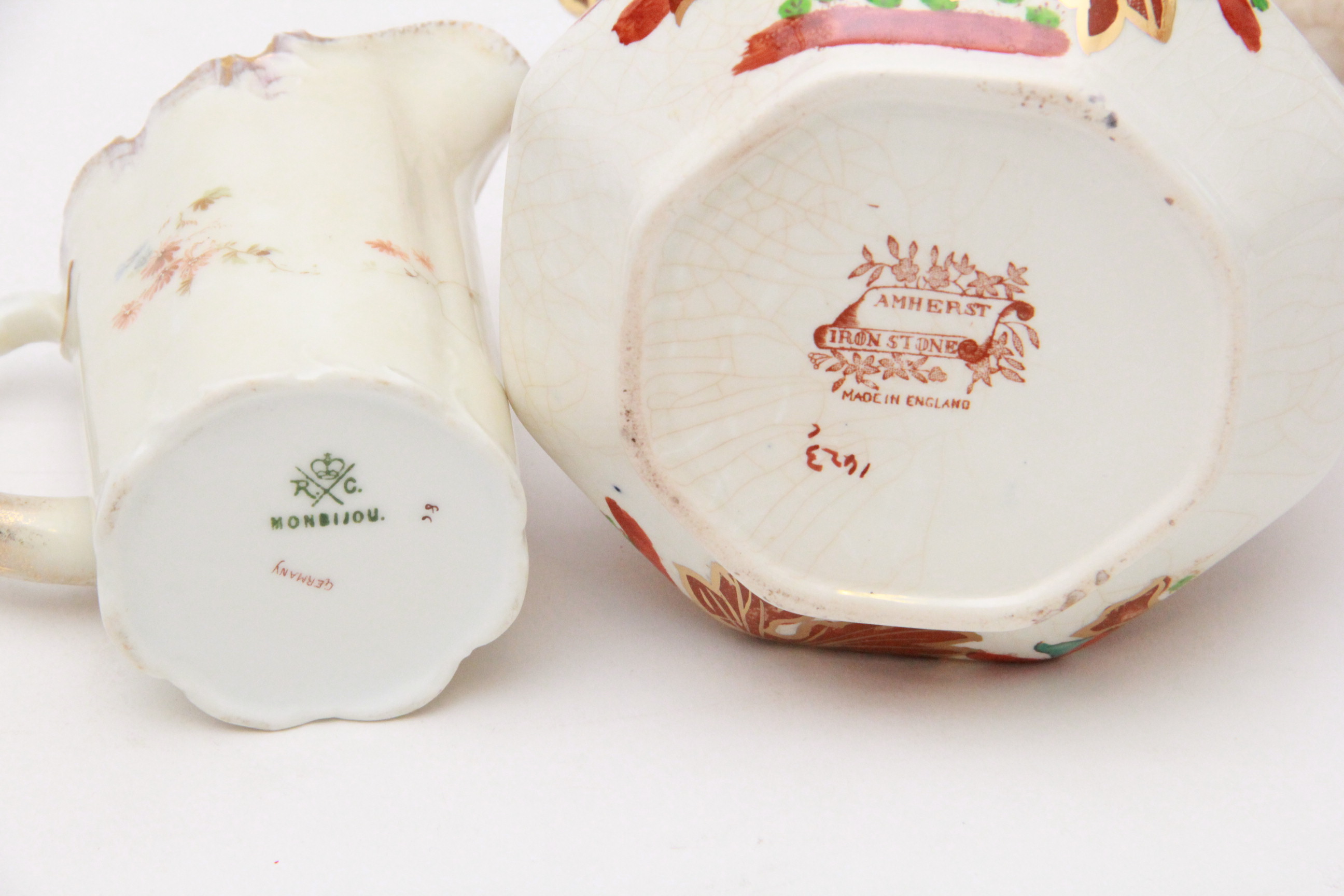 Ceramic and Porcelain Floral Tableware