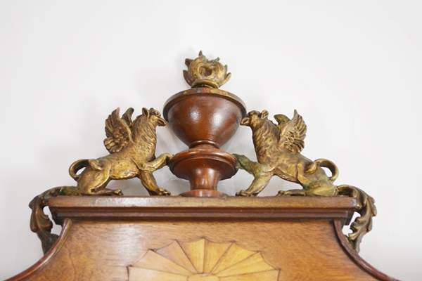 Antique American Federal Period Wood Wall Mirror