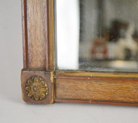 Antique American Federal Period Wood Wall Mirror