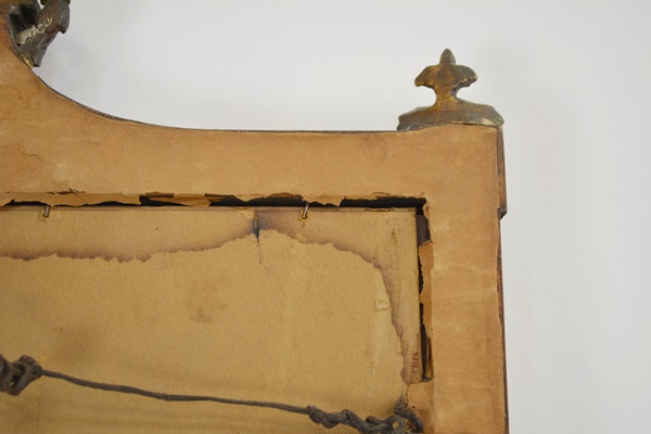 Antique American Federal Period Wood Wall Mirror