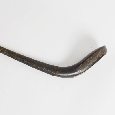 Antique Long Nose Wood Golf Club by J. Allan