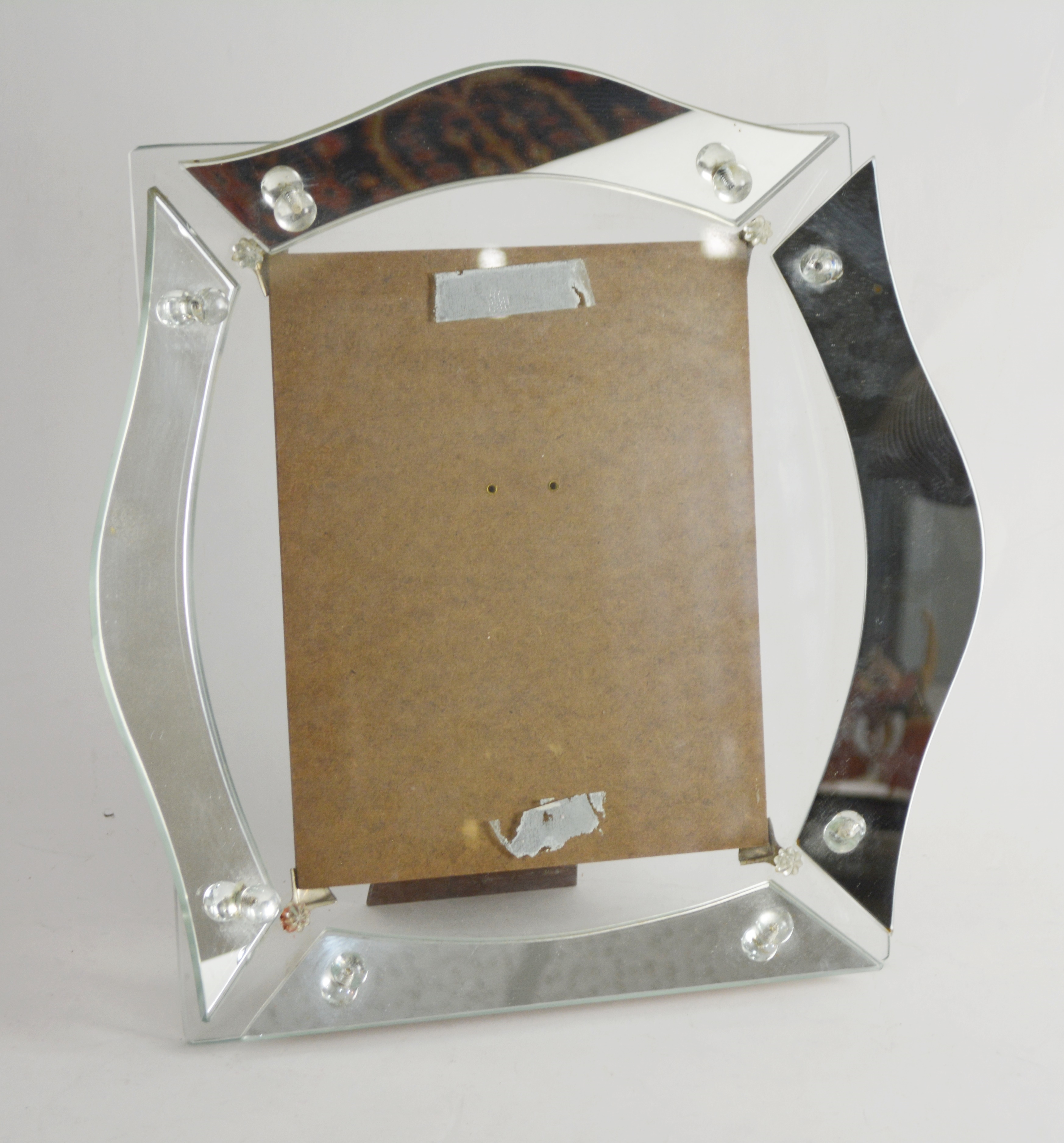 MIrrored and Glass Photograph Frame