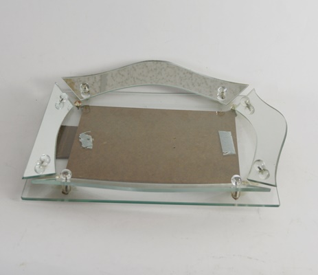 MIrrored and Glass Photograph Frame