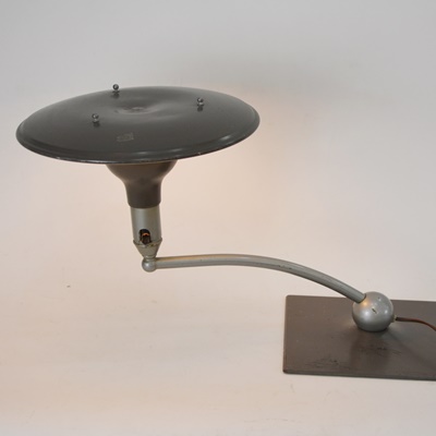 Vintage Metal Desk Light by Sight Light Corporation