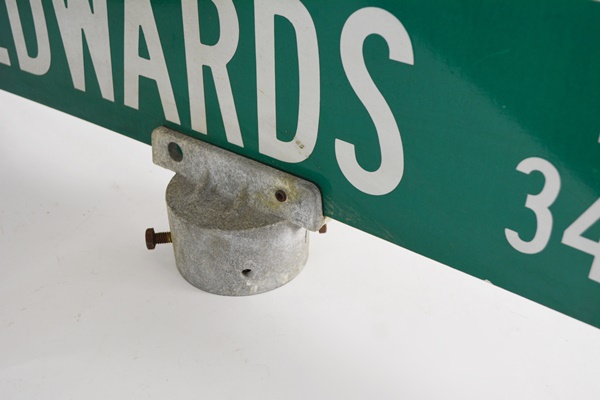 Erie Avenue and Edwards Road Street Sign