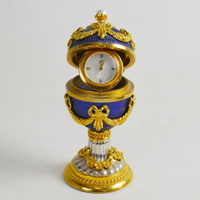 La Petite Faberge Imperial Heirloom Clock