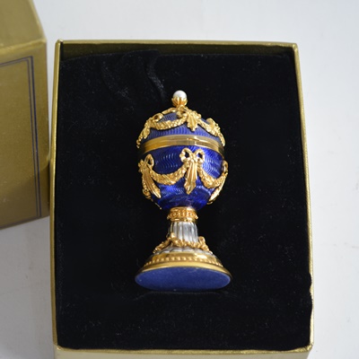 La Petite Faberge Imperial Heirloom Clock