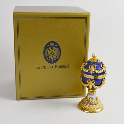 La Petite Faberge Imperial Heirloom Clock
