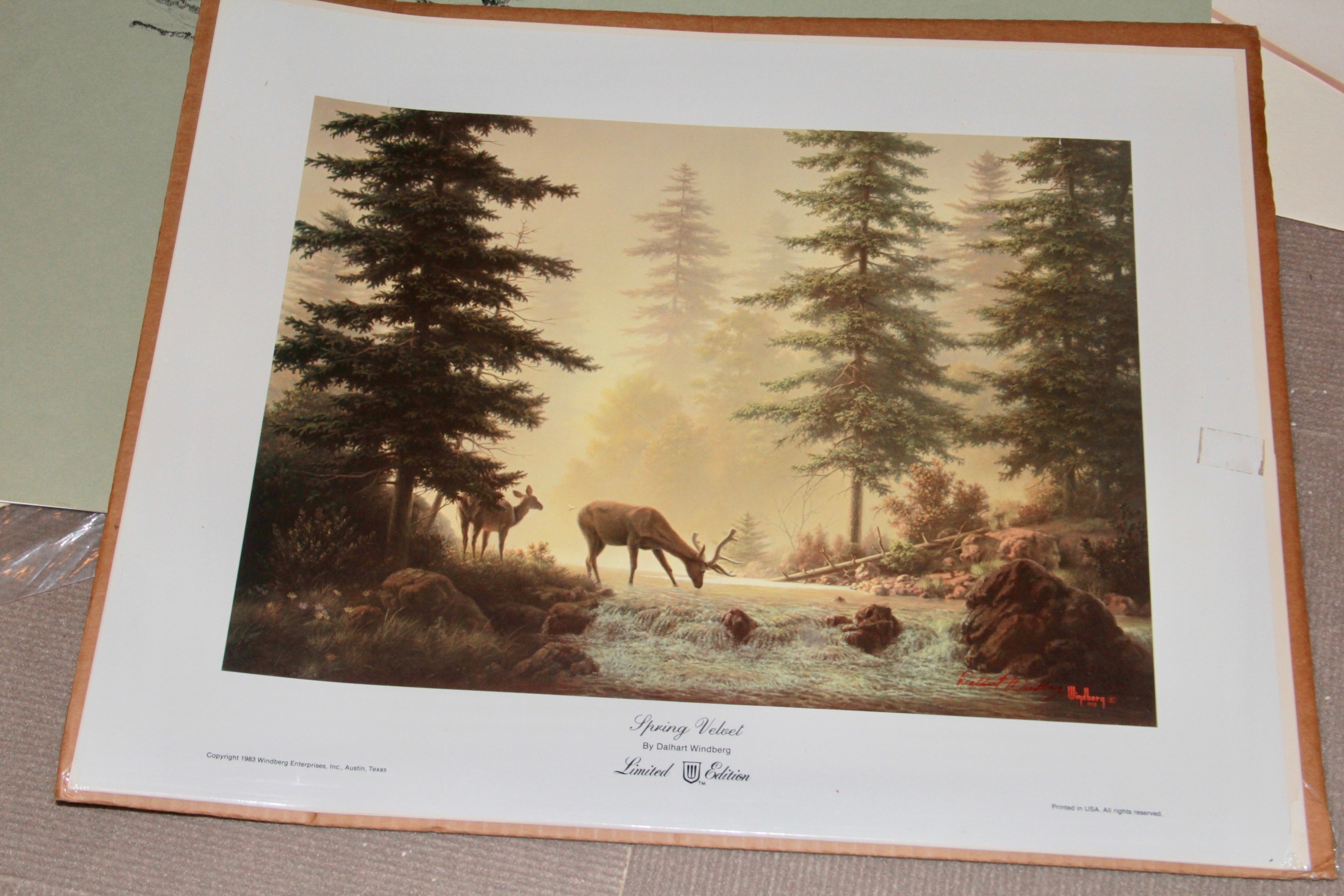 Collection of Dalhart Windberg Offset Lithographs of Landscapes