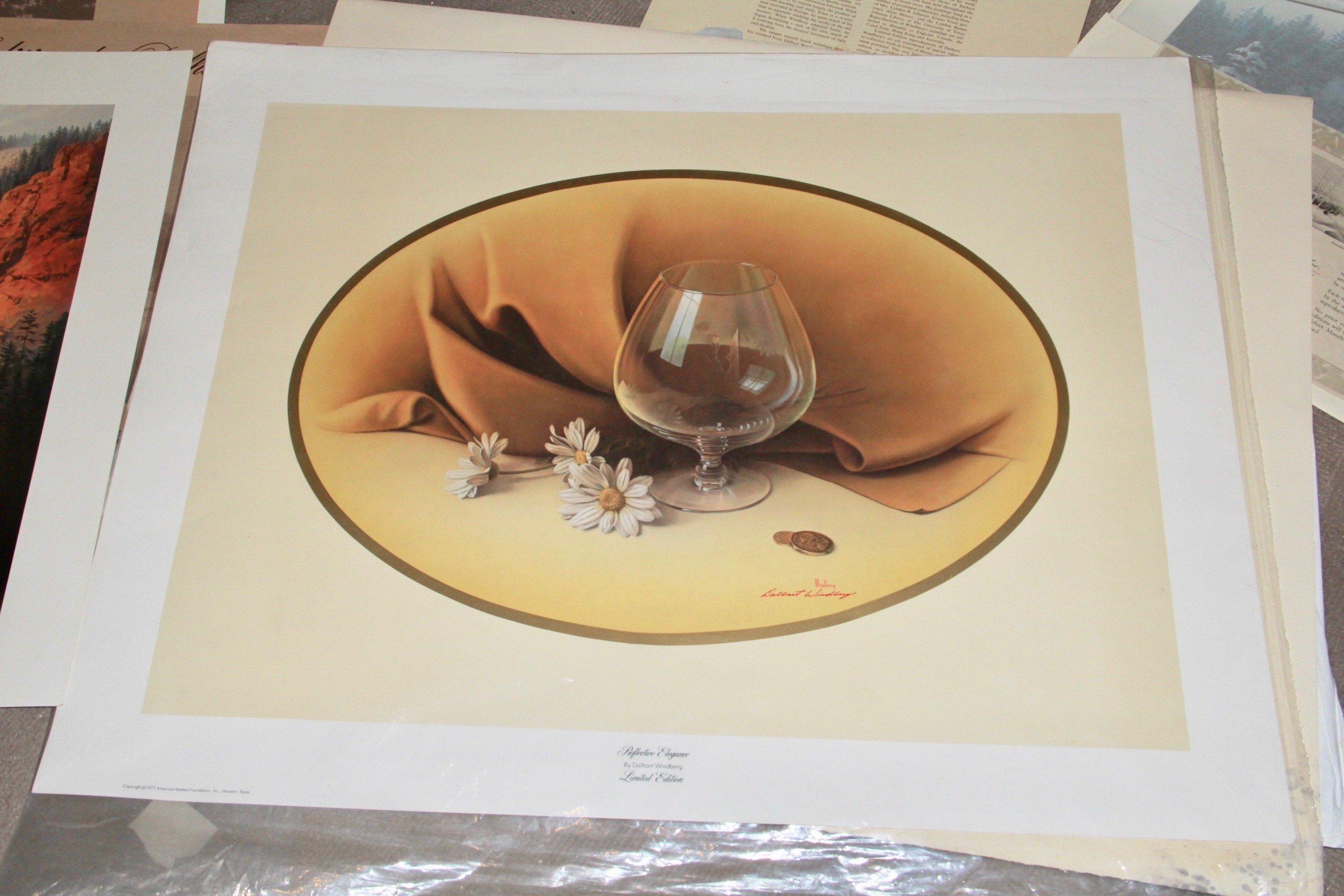 Collection of Dalhart Windberg Offset Lithographs of Landscapes