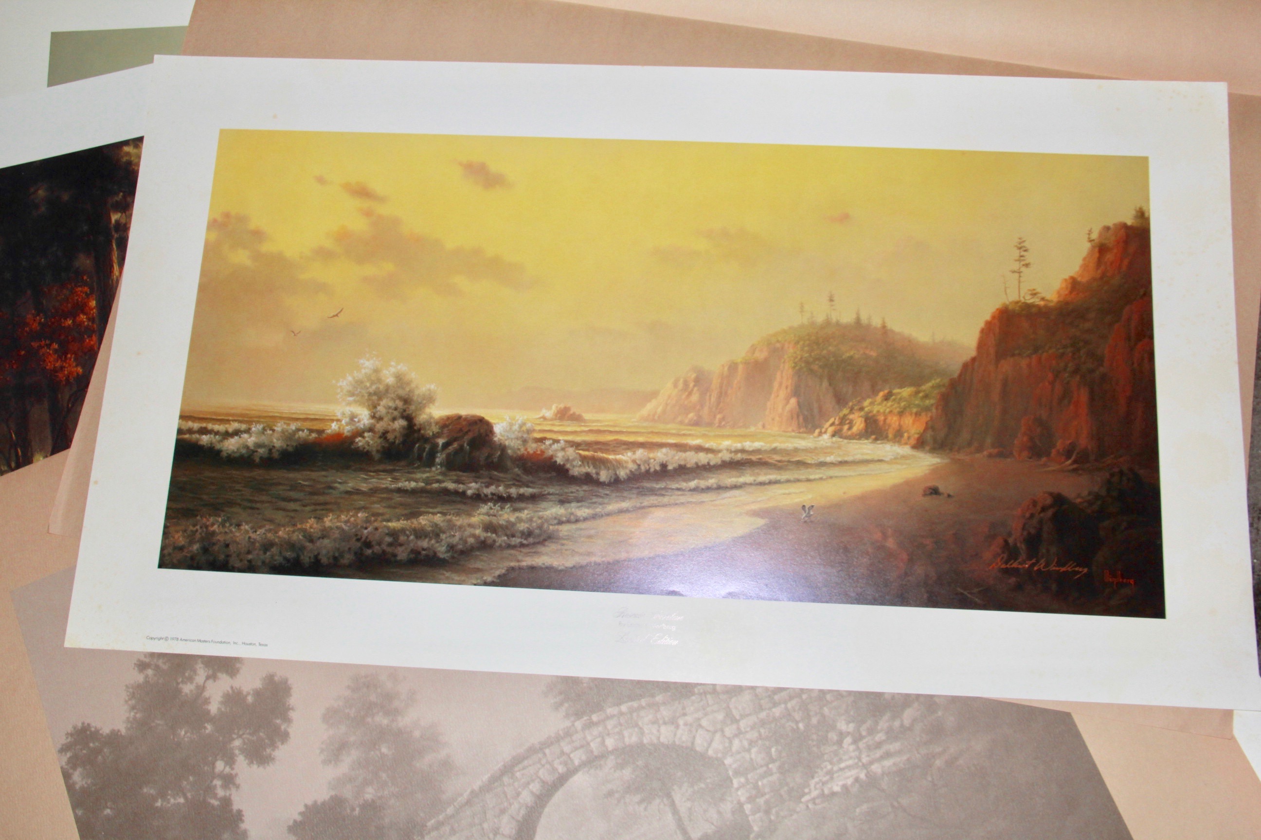 Collection of Dalhart Windberg Offset Lithographs of Landscapes