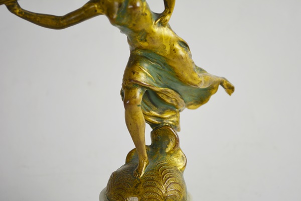 Angel Herald Metal Figurine