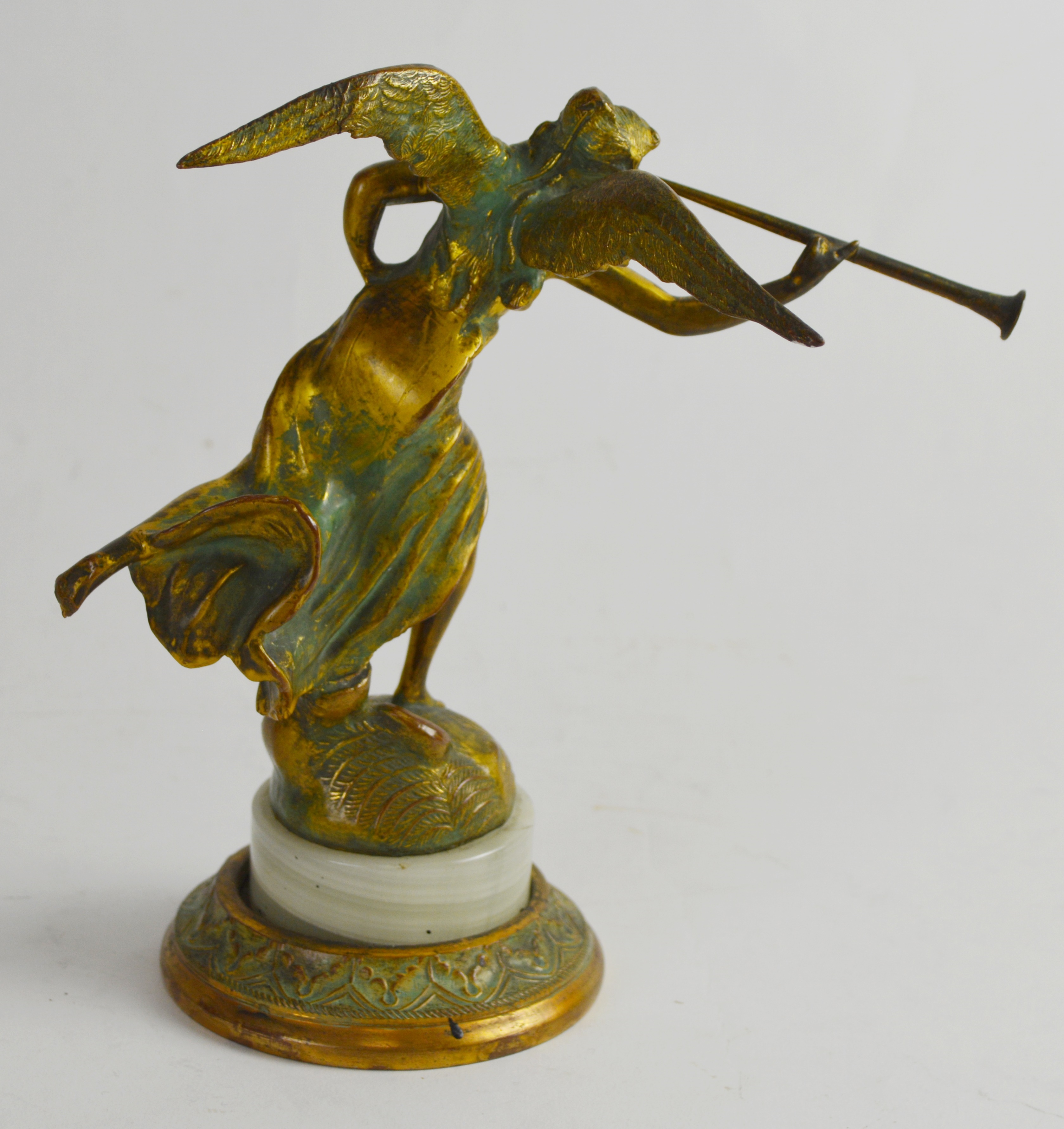 Angel Herald Metal Figurine