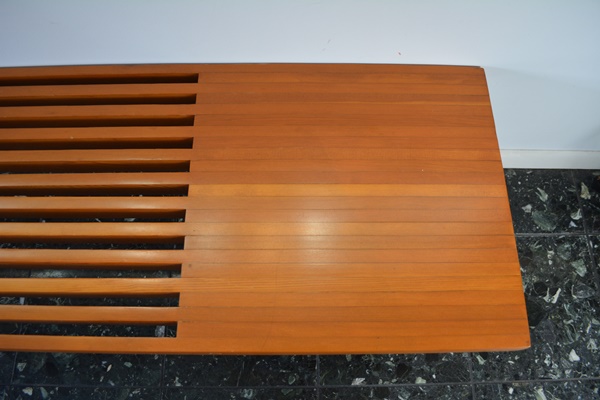 Mid Century Modern Nelson Style Bench