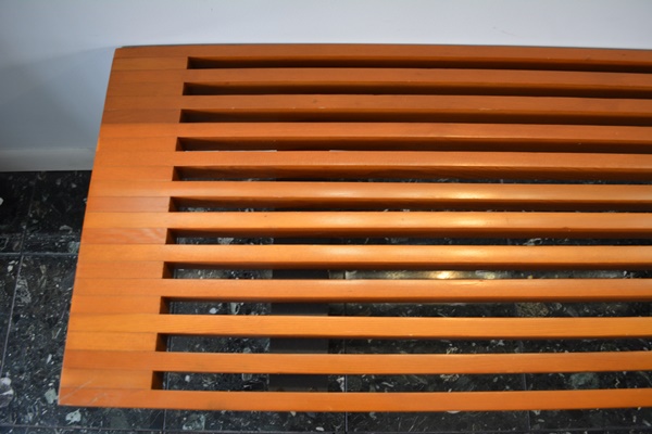 Mid Century Modern Nelson Style Bench