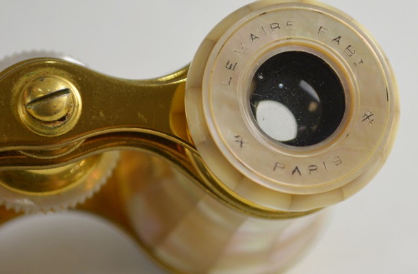 Two Pair of LeMaire Paris Vintage Mother of Pearl Opera Glasses