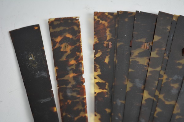 Vintage Tortoise Shell Hand Fan