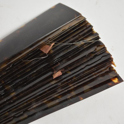 Vintage Tortoise Shell Hand Fan