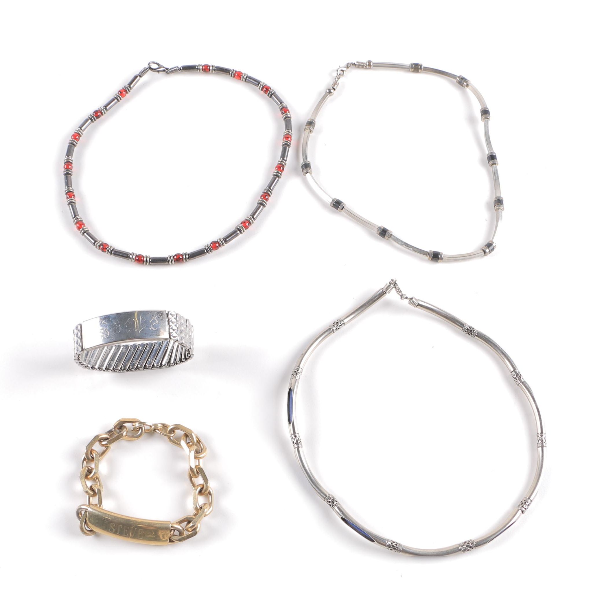 Men's Necklaces and Bracelets