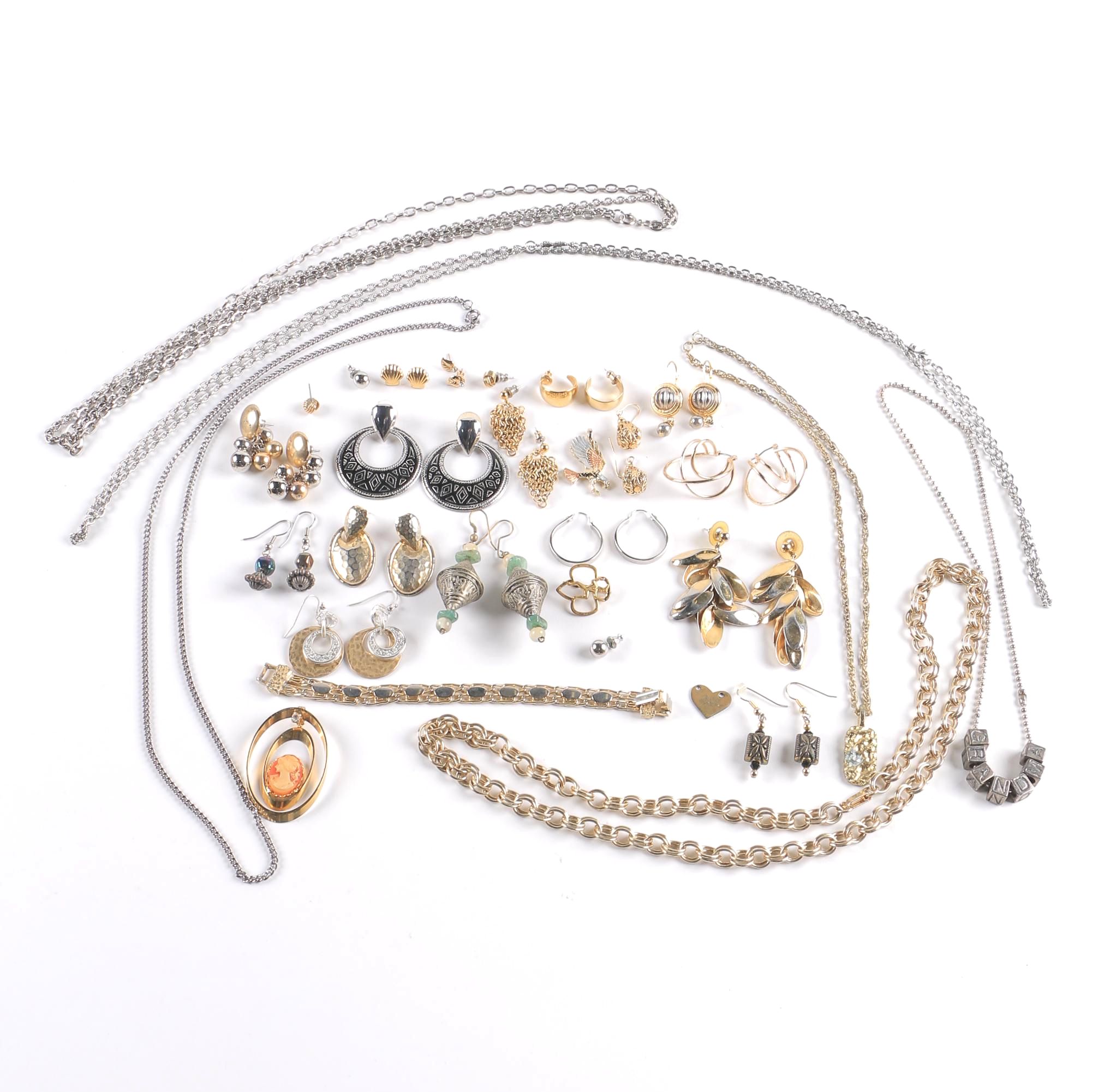 Large Assortment of Costume Jewelry