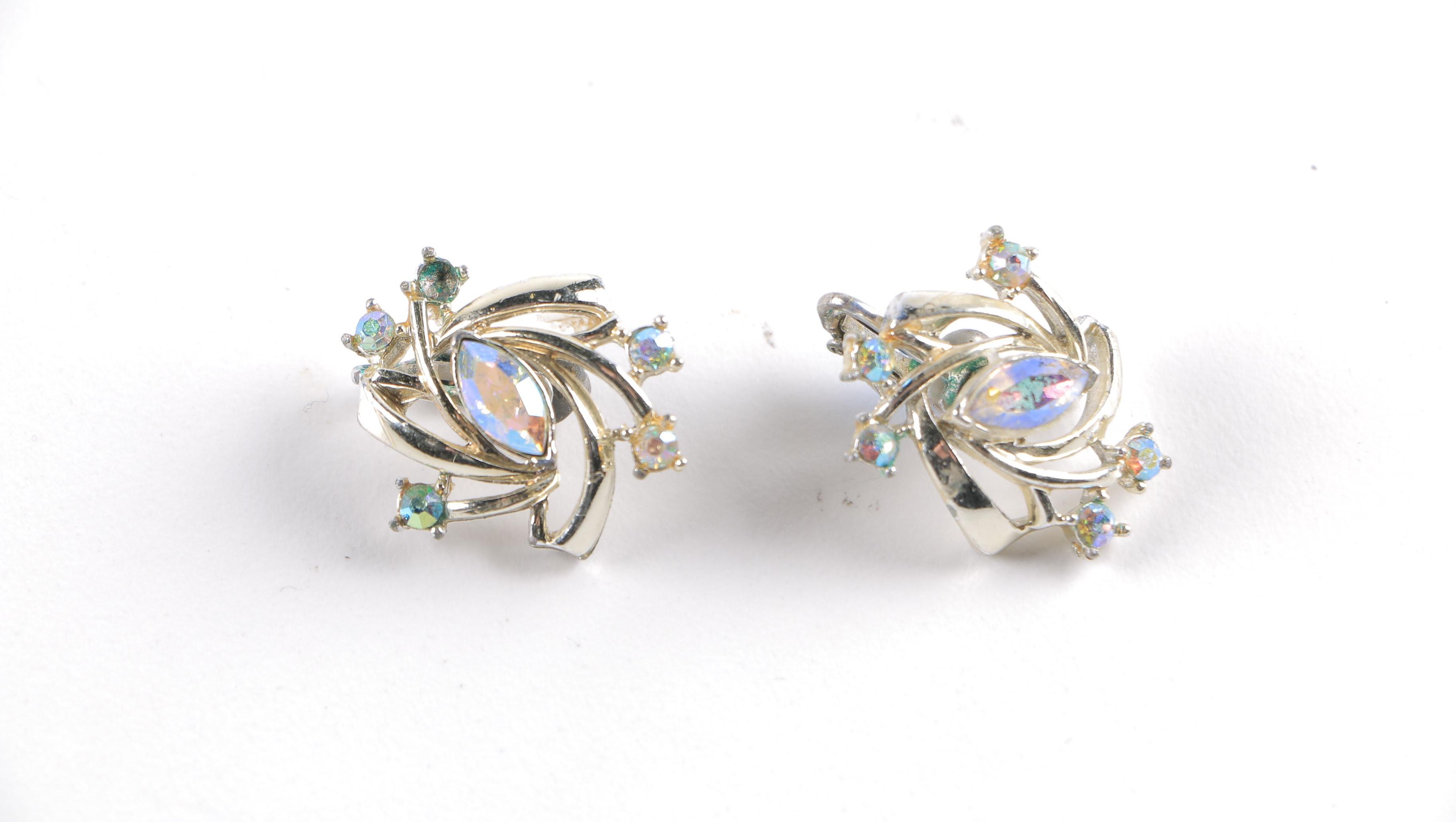 Vintage Costume Jewelry Including Trifari, Coro, and Lisner