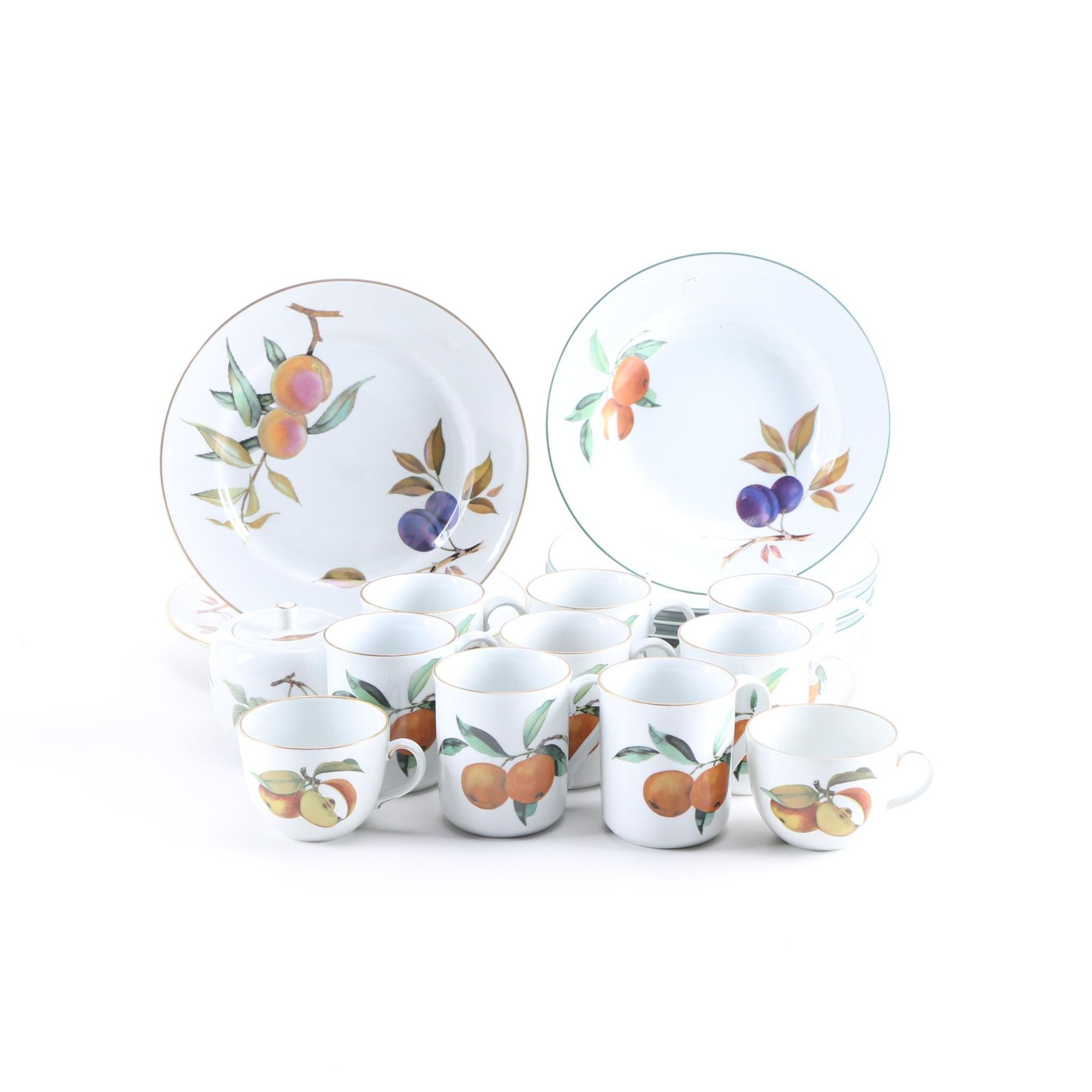 Royal Worchester "Evesham" Porcelain Tableware