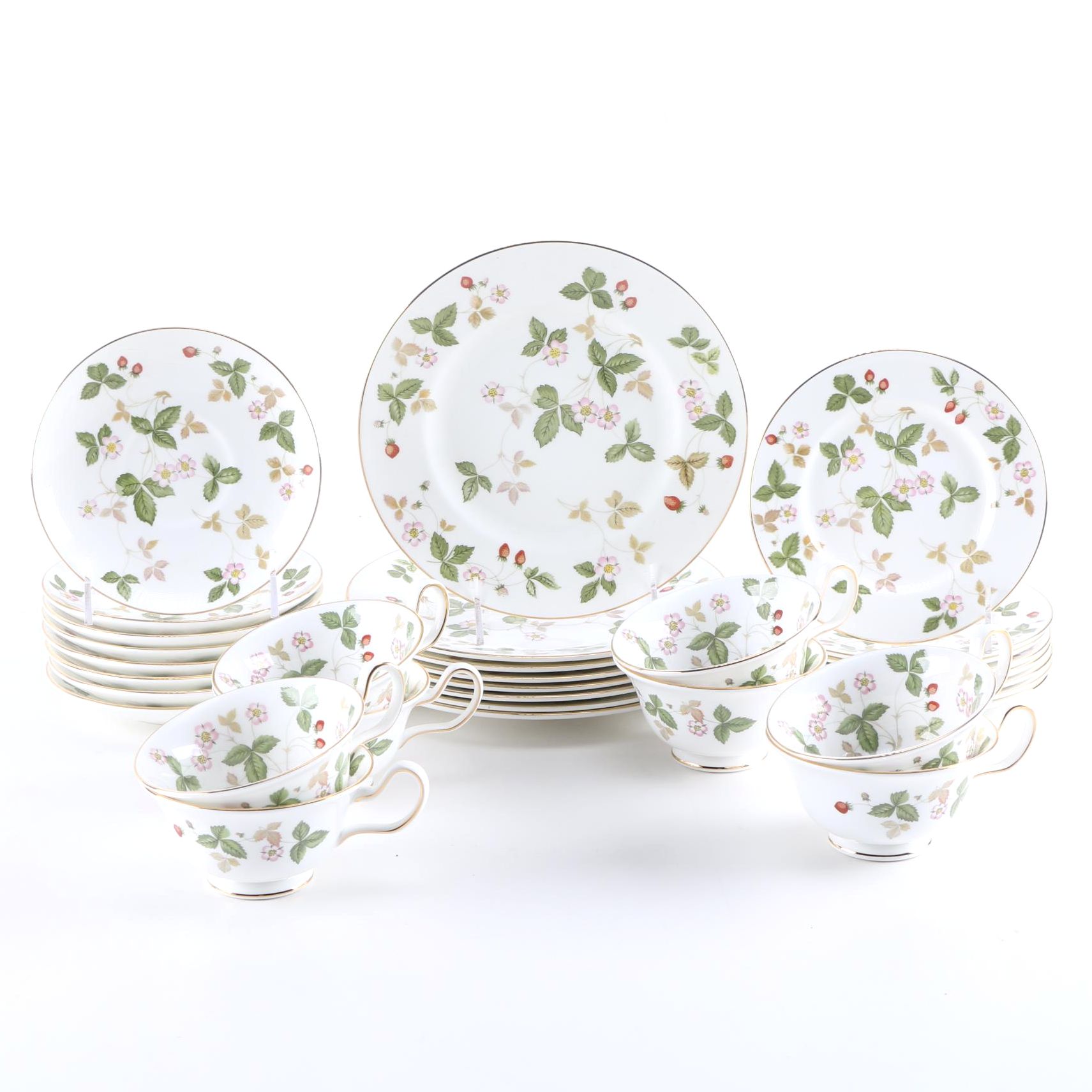 Wedgwood "Wild Strawberry" China Tableware
