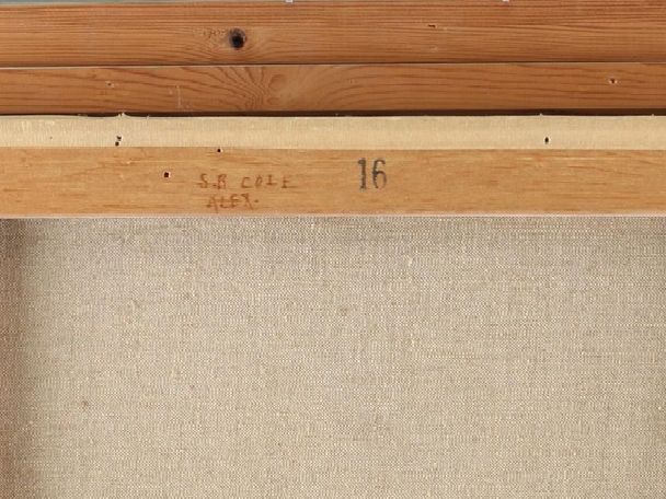 Oil Painting on Canvas of Abstract Composition