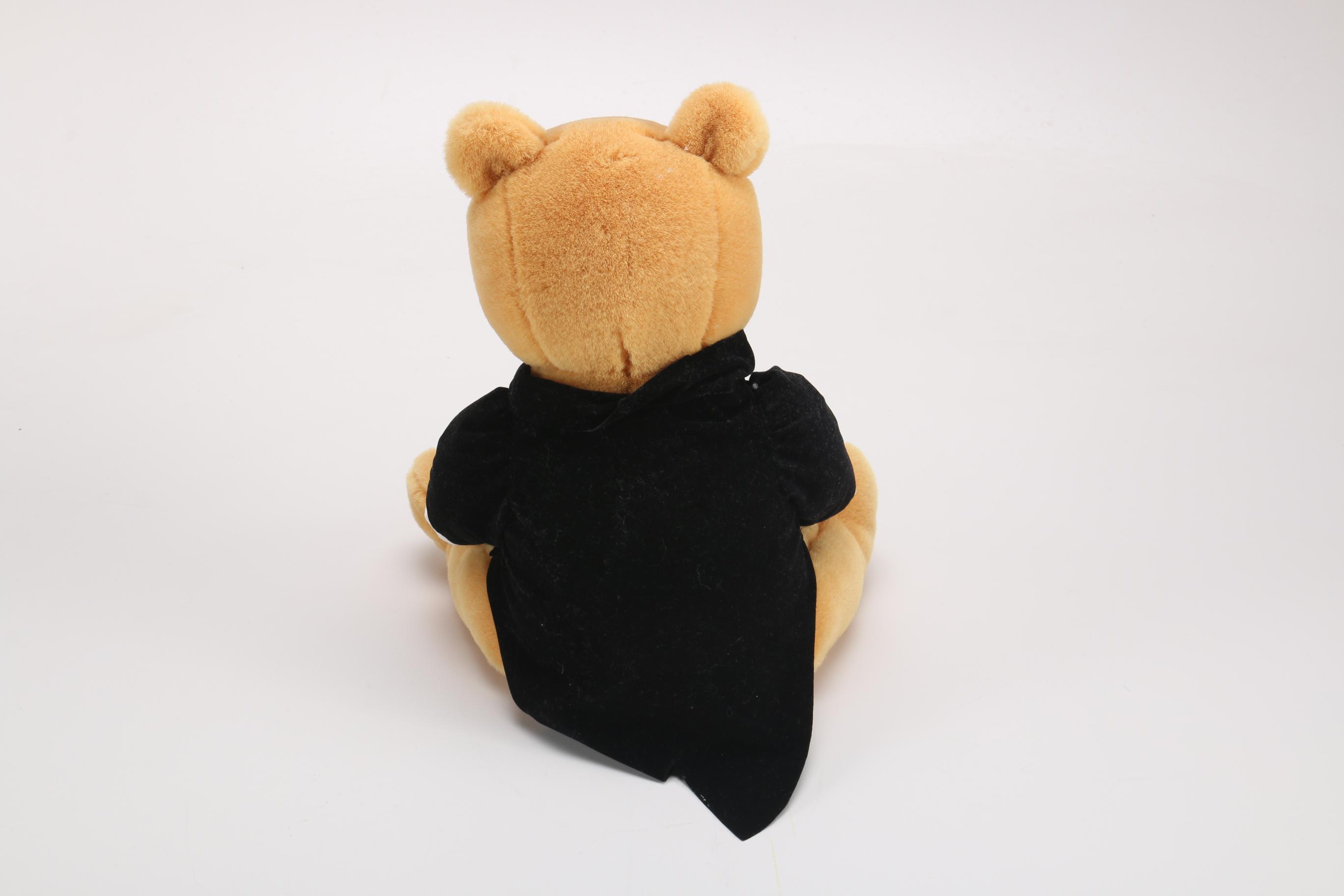 Stuffed Bears Including Signed Robert Raikes Bear