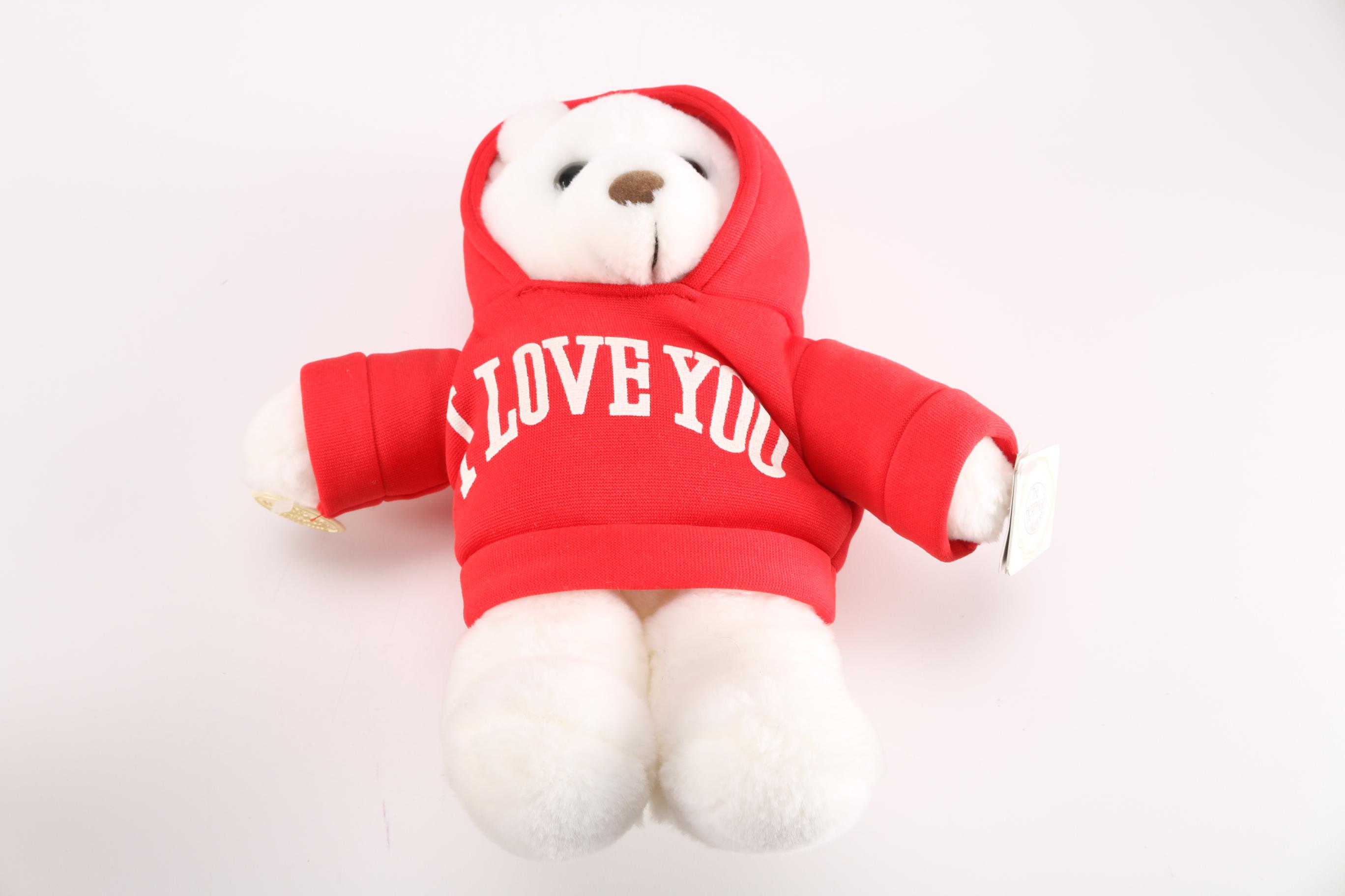 Stuffed Bears Including Signed Robert Raikes Bear