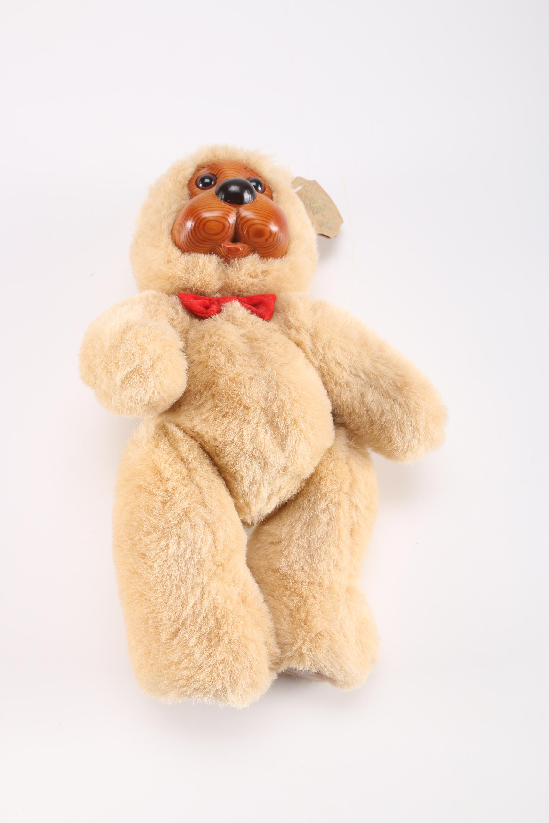 Stuffed Bears Including Signed Robert Raikes Bear