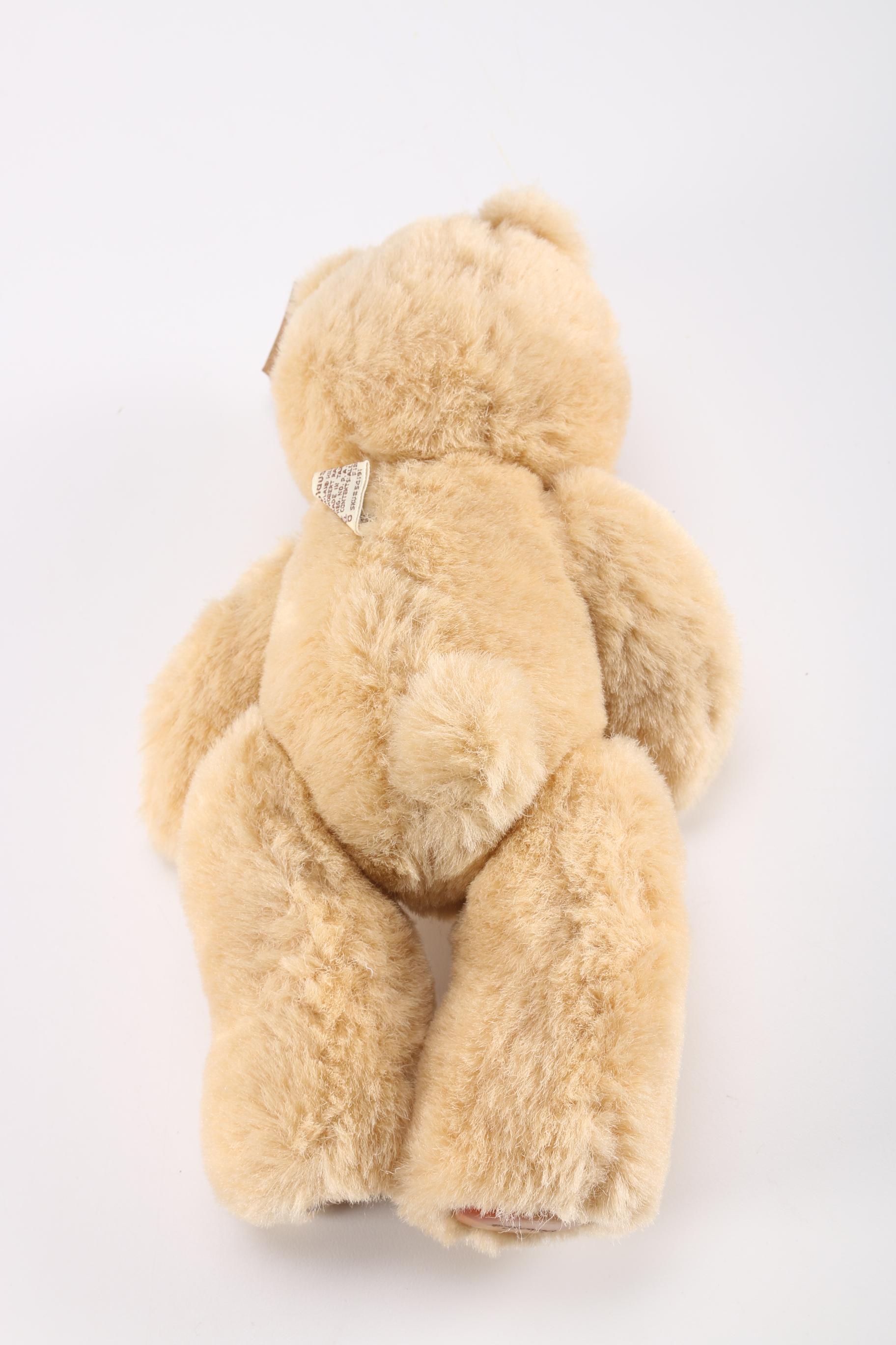 Stuffed Bears Including Signed Robert Raikes Bear