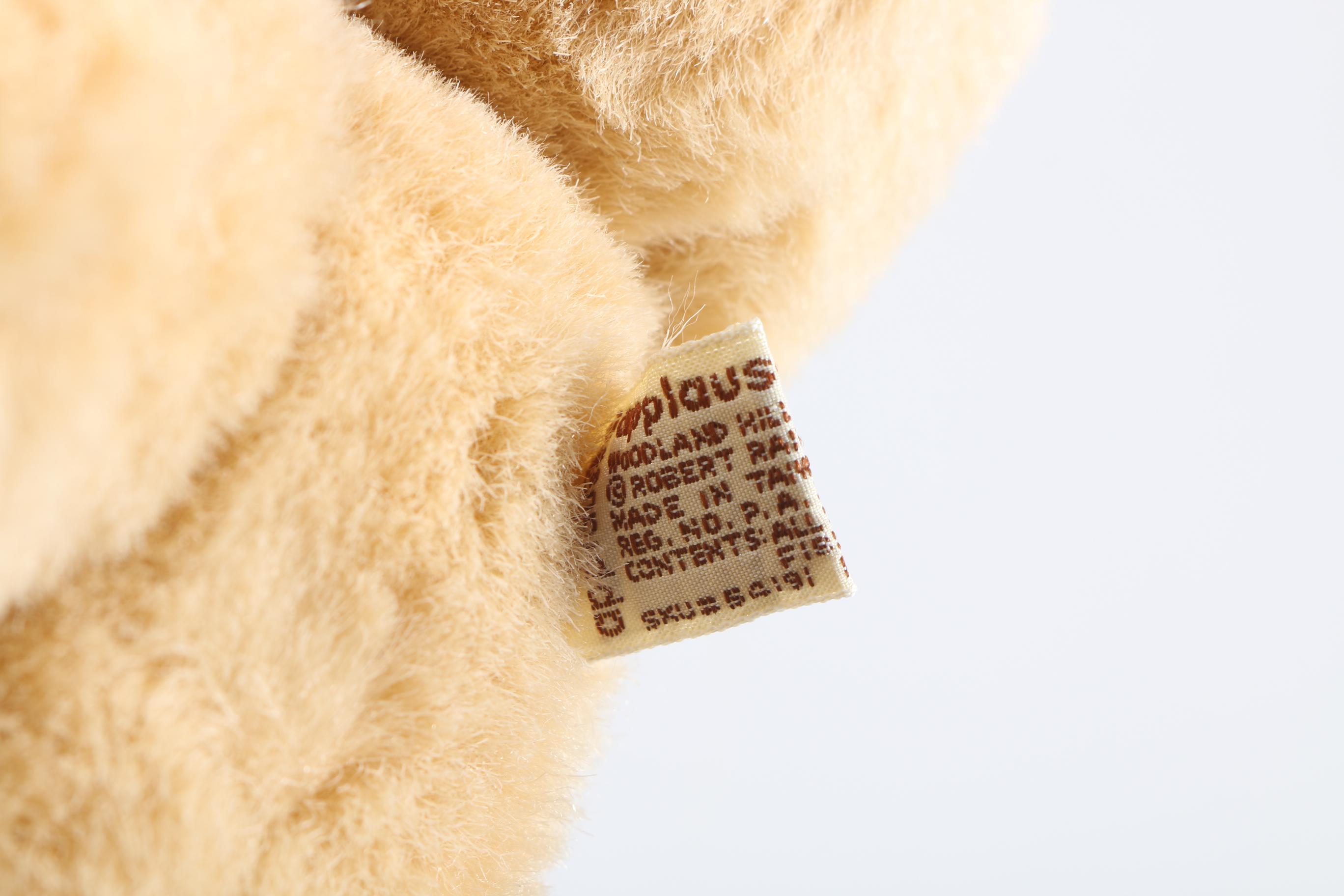 Stuffed Bears Including Signed Robert Raikes Bear